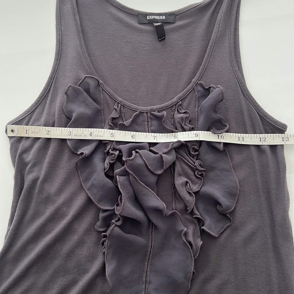 Express Gray Top - Picture 2 of 6